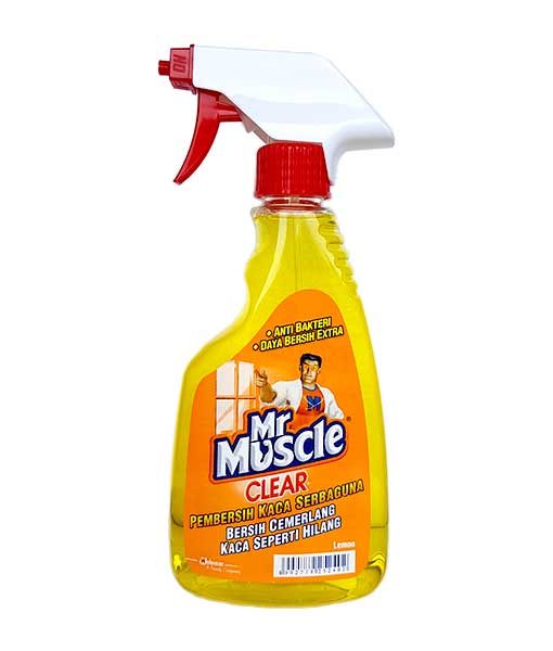 Mr.Muscle Clear Pembersih Kaca Lemon Pump 500ml