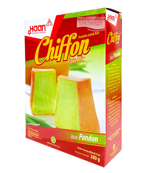 Haan Chiffon Cake Mix Pandan 380gr CITRA UTAMA SEMBAKO