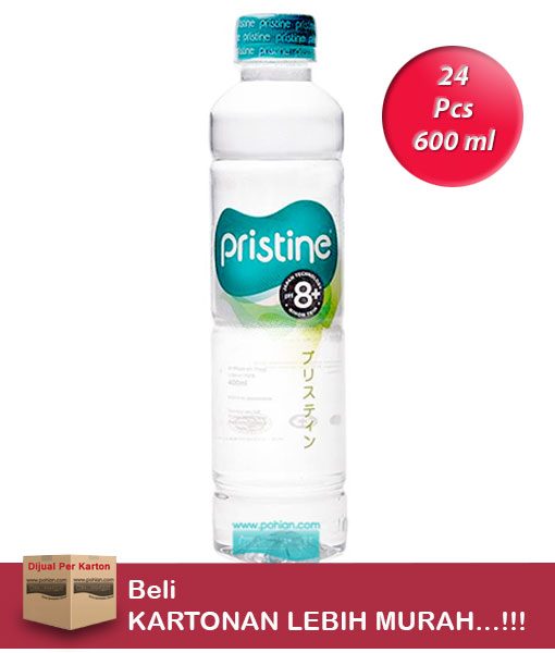 Pristine 600ml24s Air Mineral Ph 8 Agen Sembako Grosir Grosir Sembako Murah Serpong Tangerang 2829