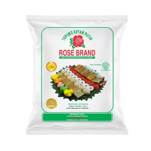 Tepung Ketan Rose Brand 500gr/20Bks