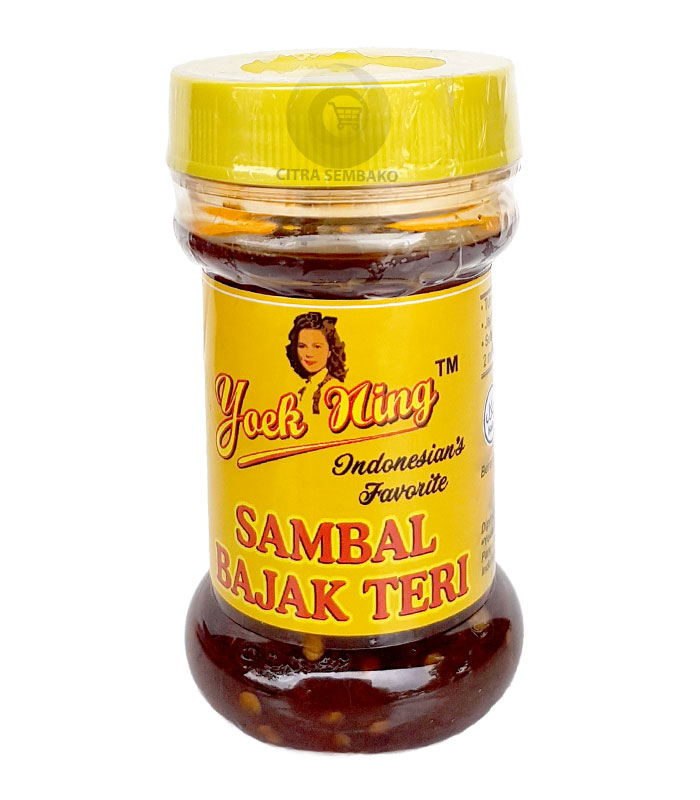 Sambal Bajak Teri Yoek Ning 135gr AGEN SEMBAKO GROSIR