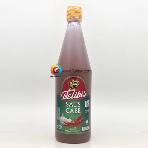 DUA BELIBIS Saus Cabe Premium Botol 650 ml