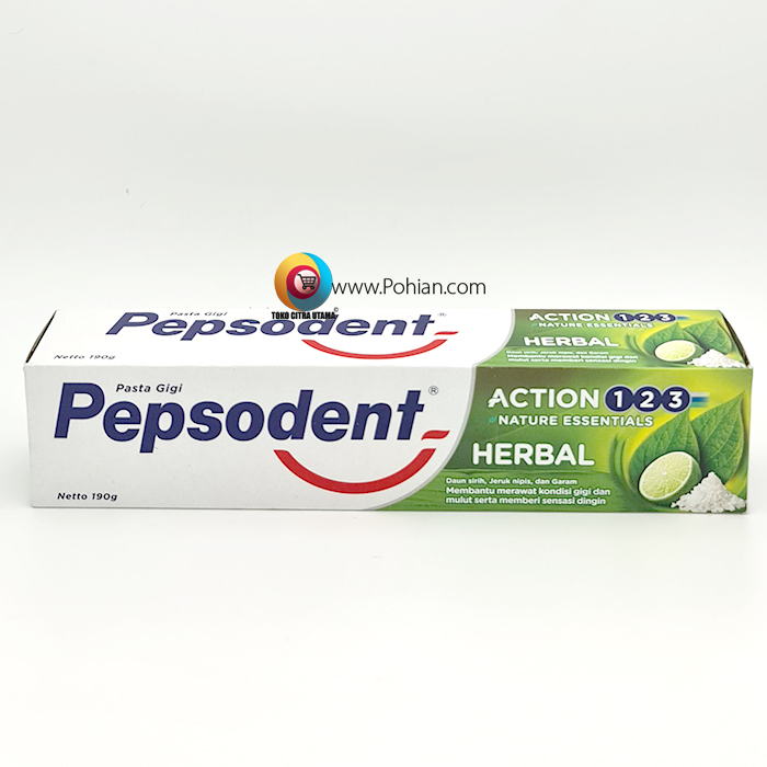 PEPSODENT Pasta Gigi Herbal 190 Gram â€